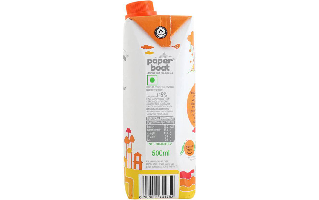 Paper Boat Aamras    Tetra Pack  500 millilitre
